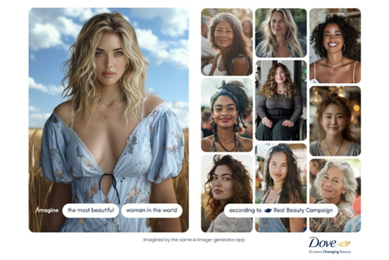 Dove marks 20 years of real beauty with a renewed commitment to ‘real’ and pledge to never use AI to represent real women in its advertising.
