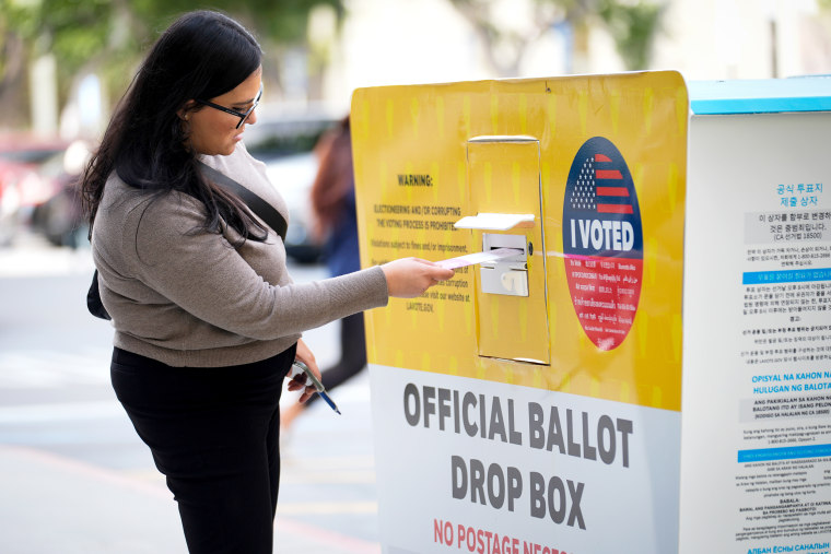 ballot box drop off california