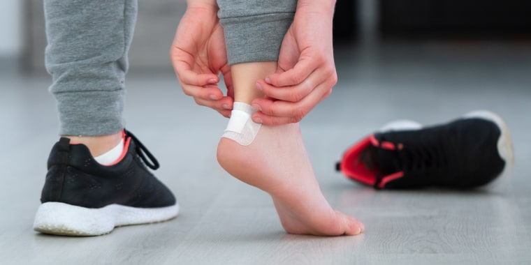 Proper blister care includes cleaning the affected area, applying ointment and covering it with a bandage to reduce additional friction.