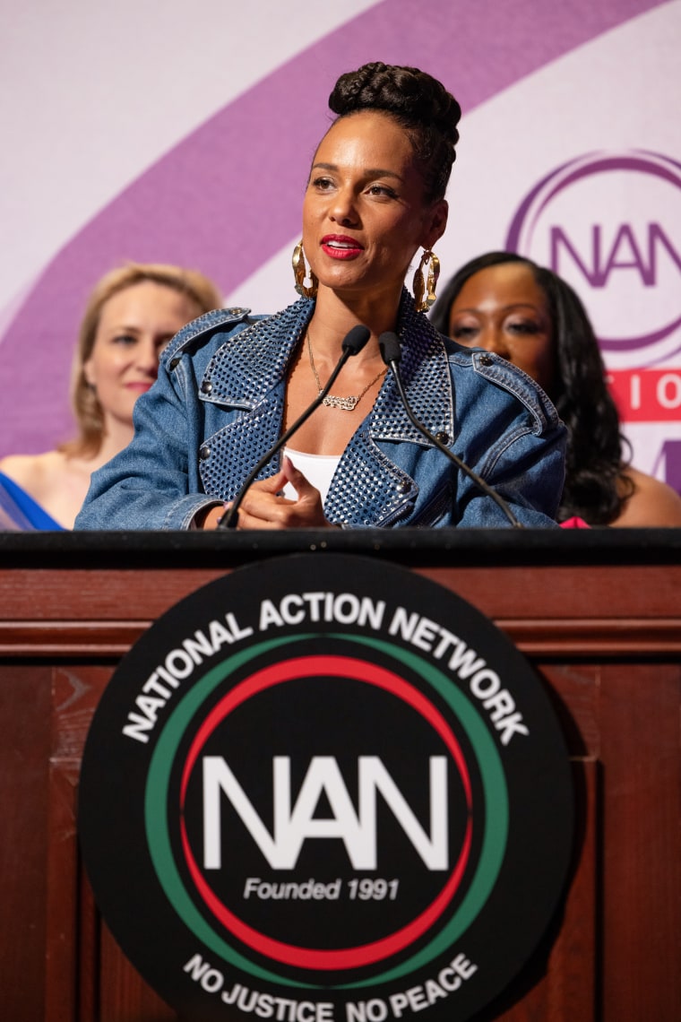 Alicia Keys is honored at National Action Network's "Women Empowerment Luncheon"