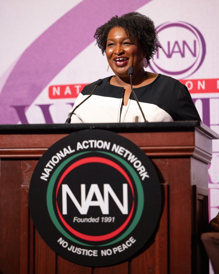 Stacey Abrams is honored at National Action Network's "Women Empowerment Luncheon"