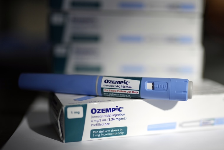 Ozempic injection pen.
