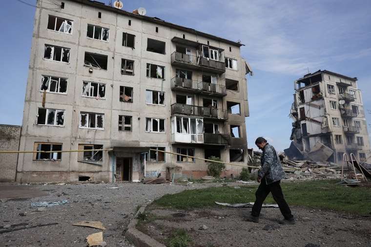 Ukraine Donetsk Region Damage