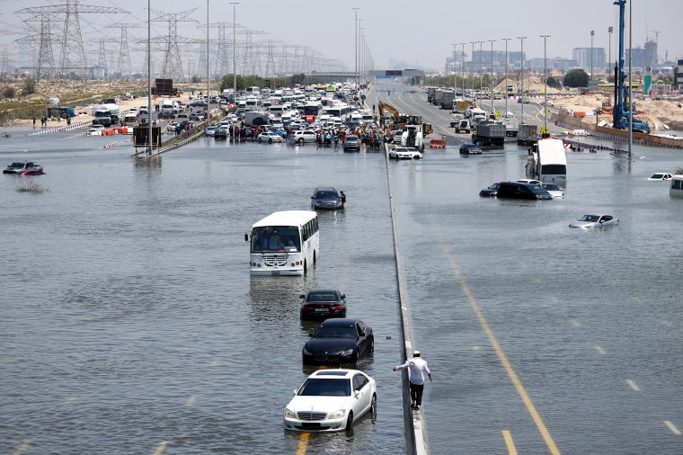 Dubai floods: UAE airport still facing disruptions after rainstorm