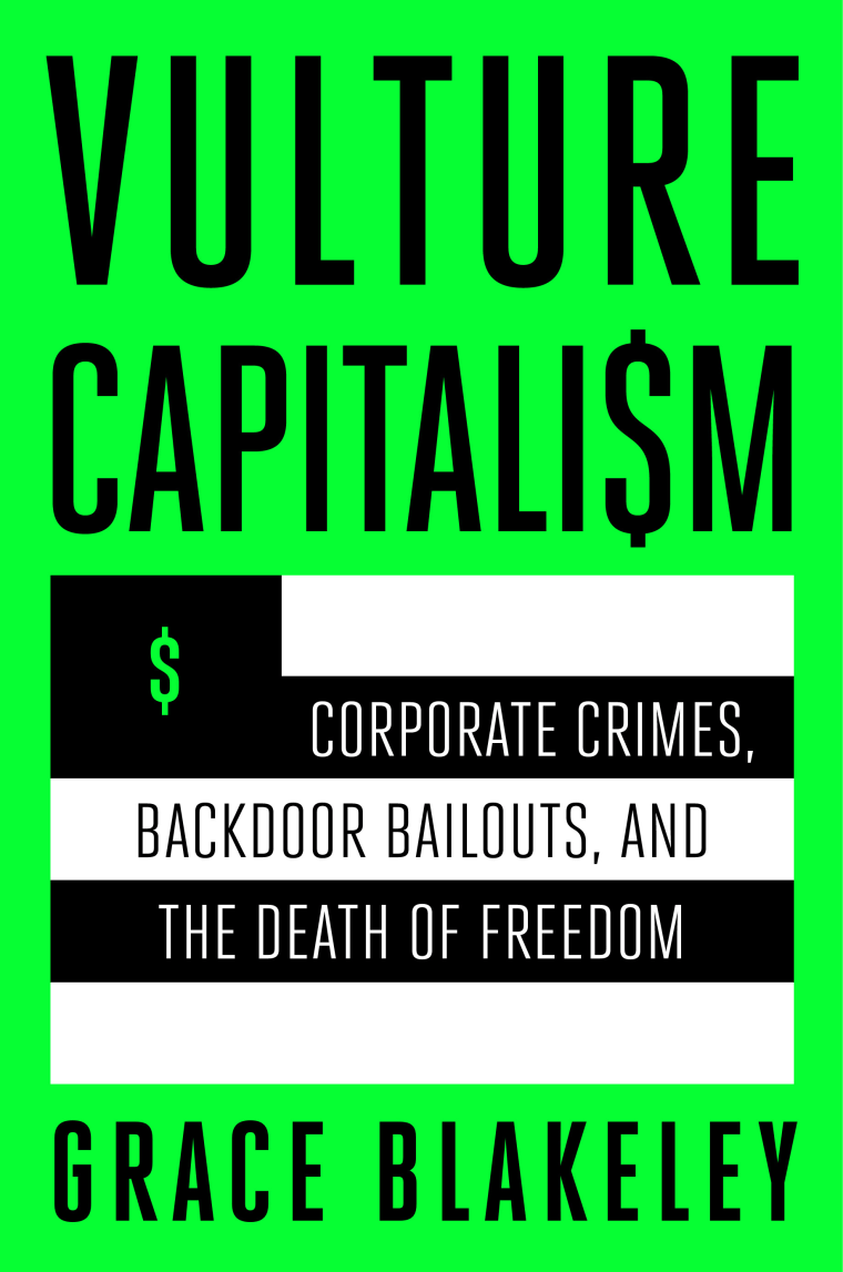"Vulture Capitalism" by Grace Blakeley.
