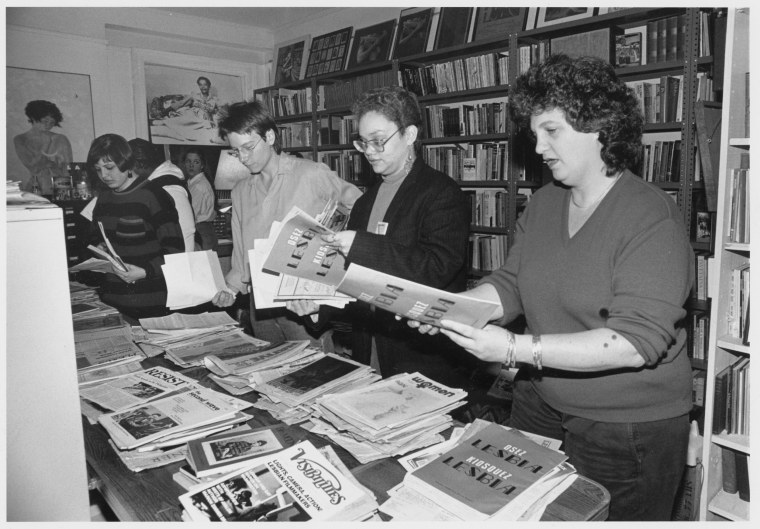 Lesbian Herstory Archives cofounder Joan Nestle.