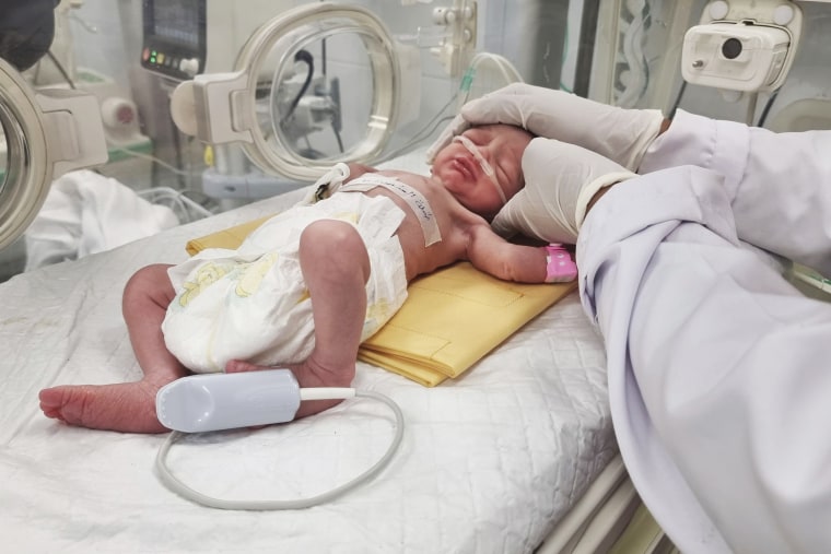 Rafah Baby Sabreen Jouda born after mother was killed