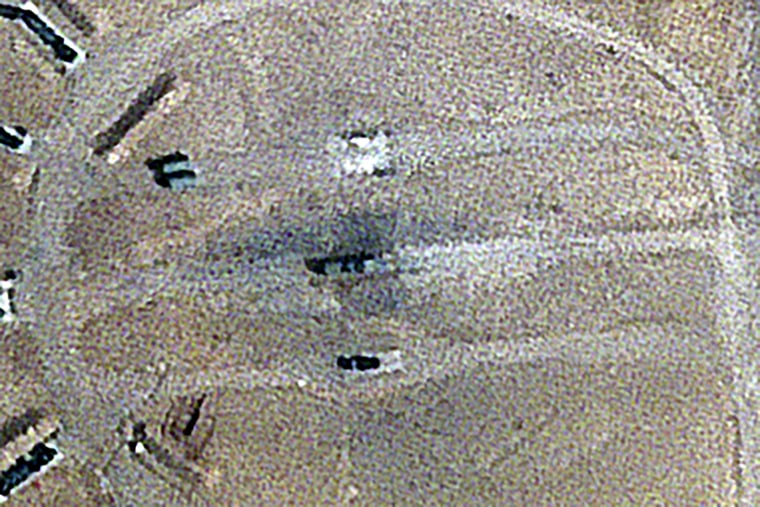Satellite photos taken Monday suggest an apparent Israeli retaliatory strike targeting Iran's central city of Isfahan hit a radar system for a Russian-made air defense battery, contradicting repeated denials by officials in Tehran in the time since the assault. 
