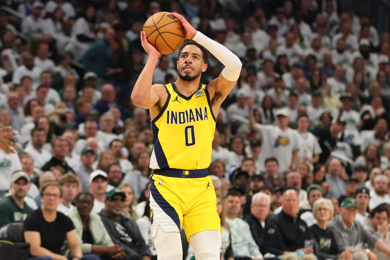 Indiana Pacers v Milwaukee Indiana Pacers guard Tyrese Haliburton said a fan directed a racial slur at his younger brother during Game 1 of an Eastern Conference first-round playoff series with the Milwaukee Bucks.  - Game Two