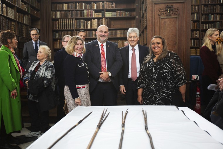 Four spears taken from Australia by a British explorer more than 250 years ago will be returned by Cambridge University to descendants of the indigenous community that crafted them, in the latest high-profile repatriation of artifacts.
