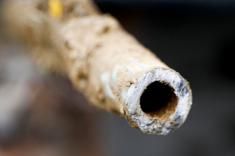 A lead pipe.
