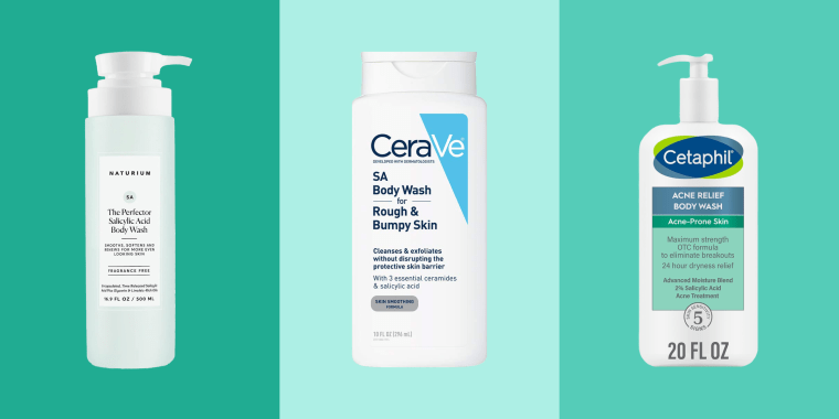 According to dermatologists, the first step in addressing acne is using a cleanser specifically formulated for body acne.
