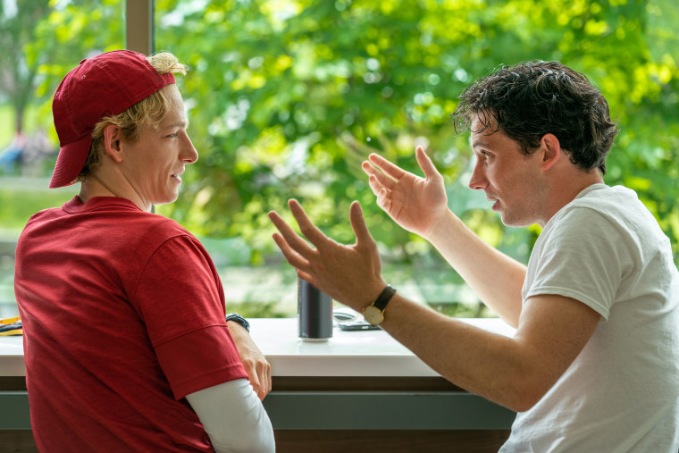 Mike Faist and Josh O’Connor in "Challengers."