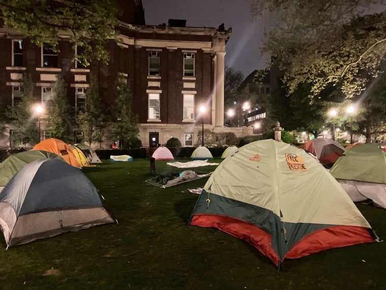 Columbia Protest Encampment