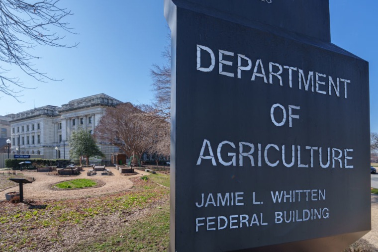 La sede del Departamento de Agricultura en Washington DC, el 9 de febrero de 2024.
