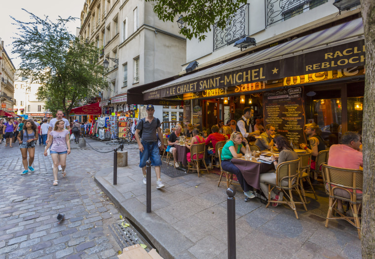 Parisian Restaurant in St Michel, Latin Quarter
