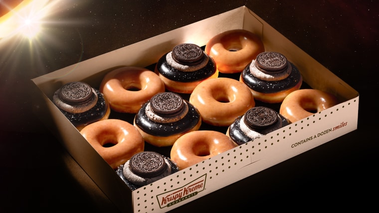 Krispy Kreme’s Total Solar Eclipse Doughnuts.