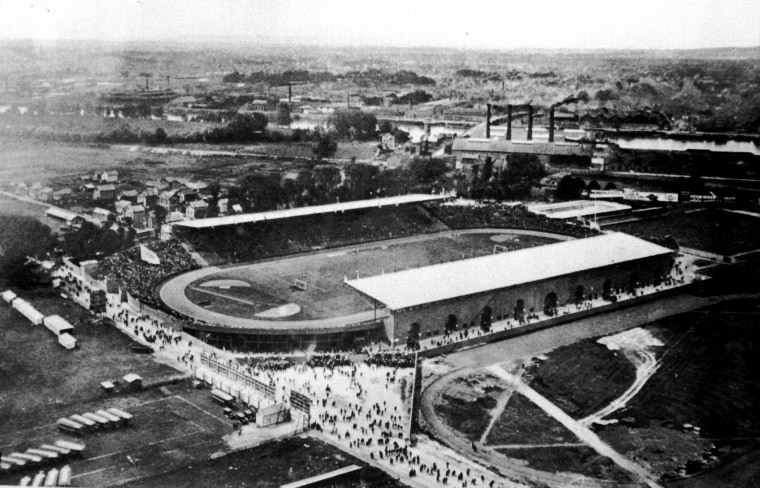 The site of the 1924 Olympic Games in Paris, France.