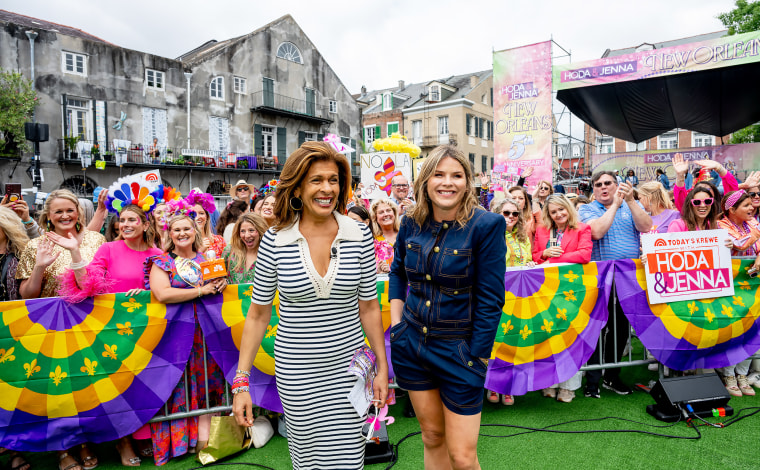 Hoda and Jenna in New Orleans