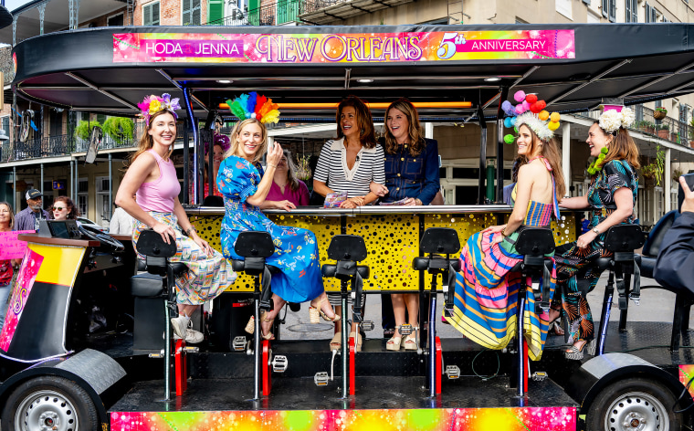 Hoda and Jenna in New Orleans