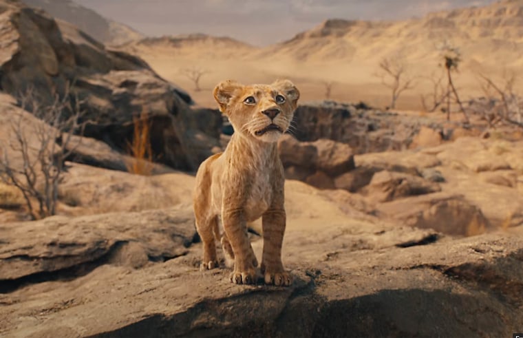 "Mufasa: The Lion King" trailer.