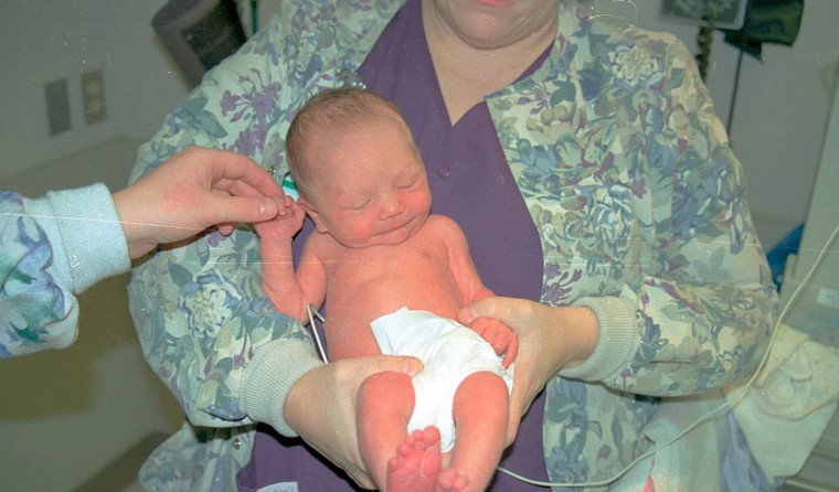 Matthew Hegedus-Stewart was two days old when he was found abandoned in a cardboard box.