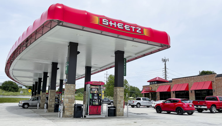 Sheetz gas station and convenience store in Pennsylvania.
