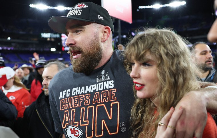 Travis Kelce and Taylor Swift