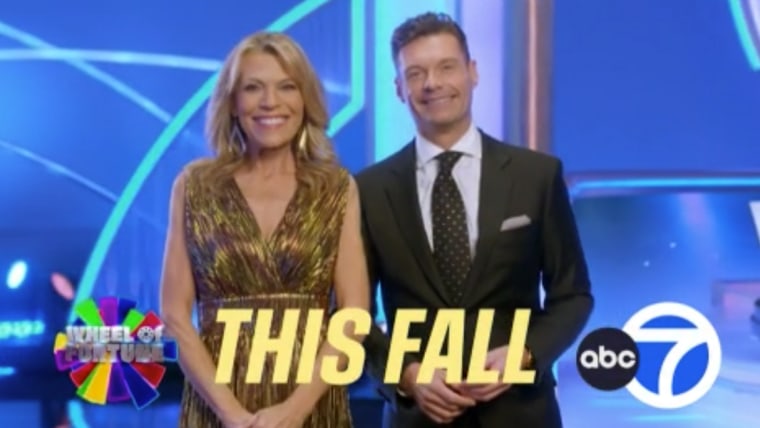 Vanna White and Ryan Seacrest in a new promo for "Wheel of Fortune."