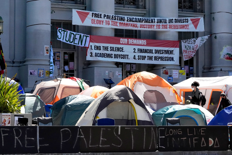 Israel Palestinians Campus Protests UC Berkeley