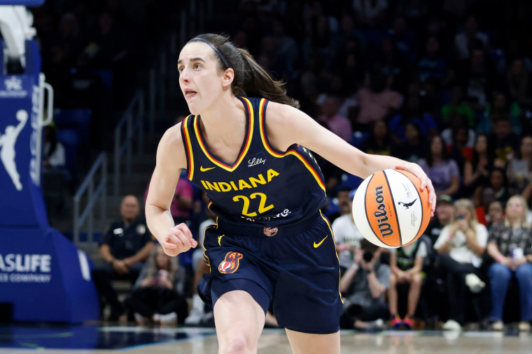 thumbnail image 2 of Caitlin Clark #22 Indiana Fever WNBA Signature Soft Style T-Shirt - Size L 2 of 6