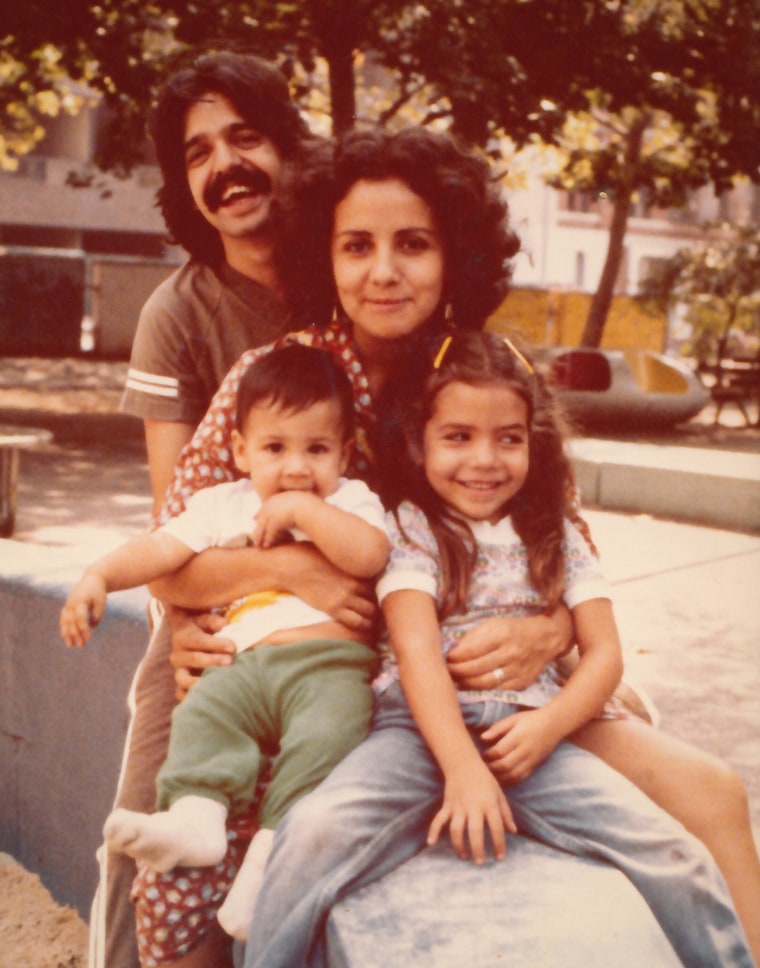 Miranda family in 1980.