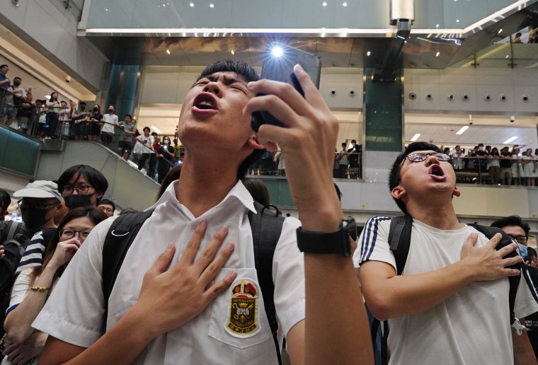An appeals court Wednesday granted the Hong Kong government’s request to ban a popular protest song, overturning an earlier ruling and deepening concerns over the erosion of freedoms in the once-freewheeling global financial hub.