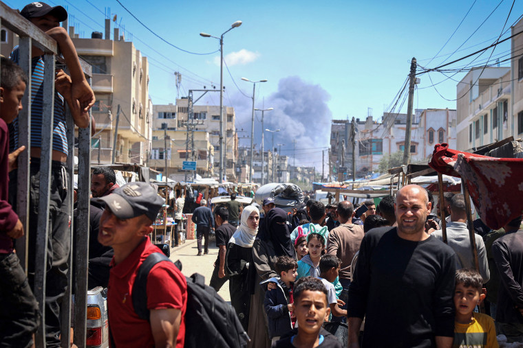 Israeli strikes in southern Gaza