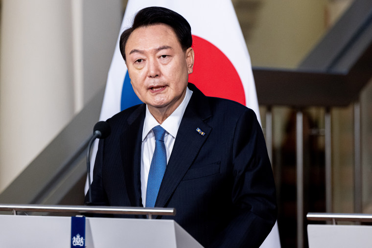 South Korean President Yoon Suk Yeol : State Visit To The Netherlands - Day Two
