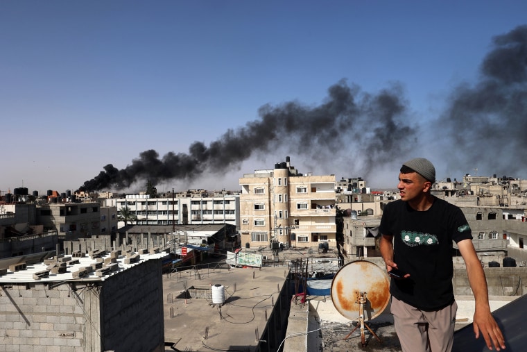 Israeli strikes in Rafah, southern Gaza