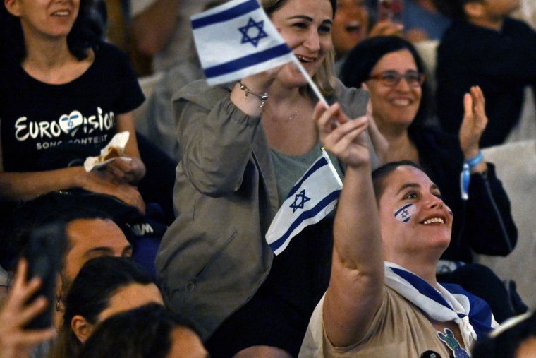 Eurovision Fans In Tel Aviv Watch Song Contest Final
