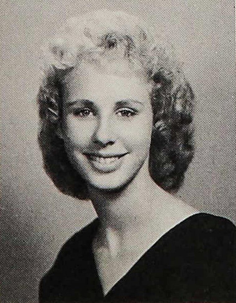 Black and white photo of Mary Pultz