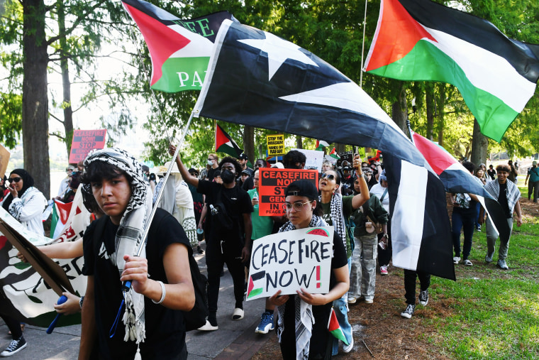 Pro-Palestinian protest to commemorate Nakba Day in Orlando