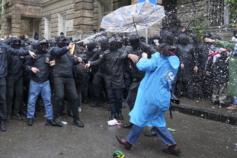 Daily protests are continuing against a proposed bill that critics say would stifle media freedom and obstruct the country's bid to join the European Union. 