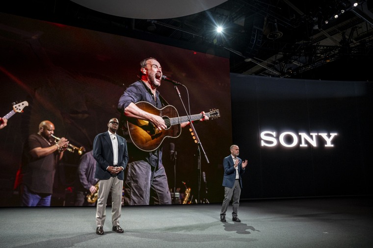 Sony Electronics Inc., during the 2024 CES event in Las Vegas