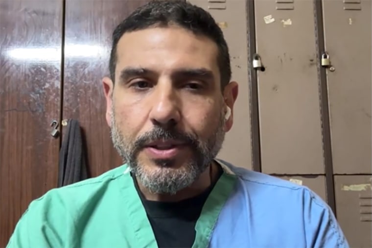 israel hamas conflict volunteer american doctor