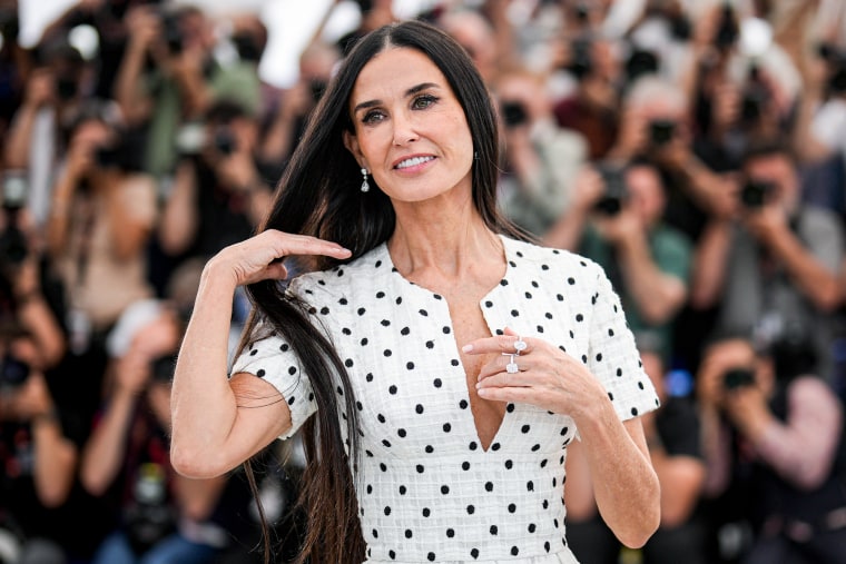 Demi Moore says full frontal nudity with Margaret Qualley in 'The Substance'  required 'vulnerability'