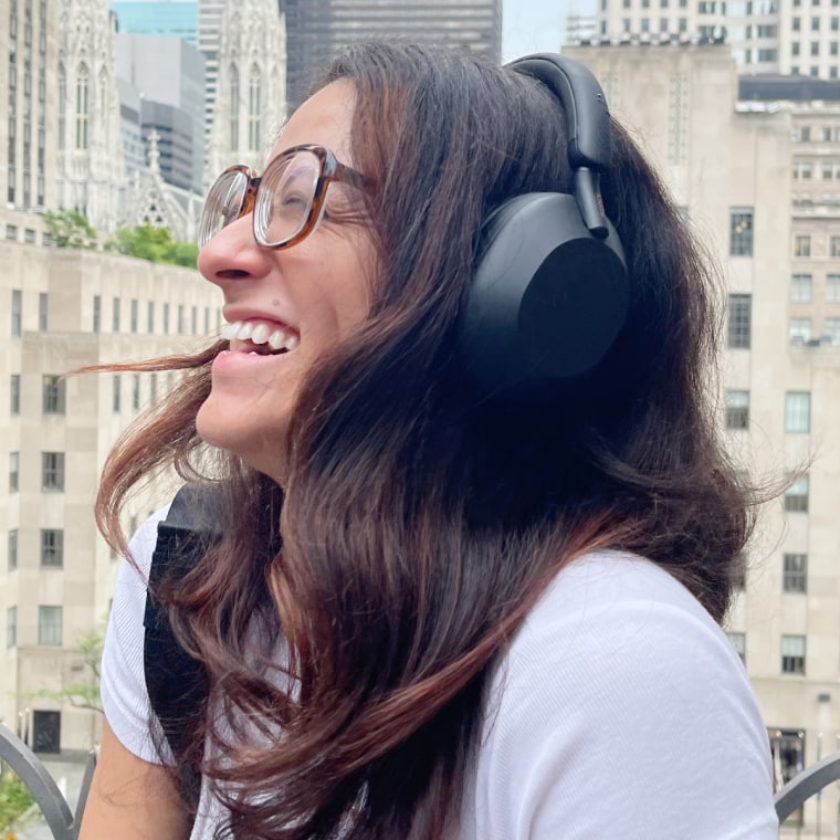 Ortiz loves the Sony WH-1000XM5 Wireless Headphones for their sound quality.