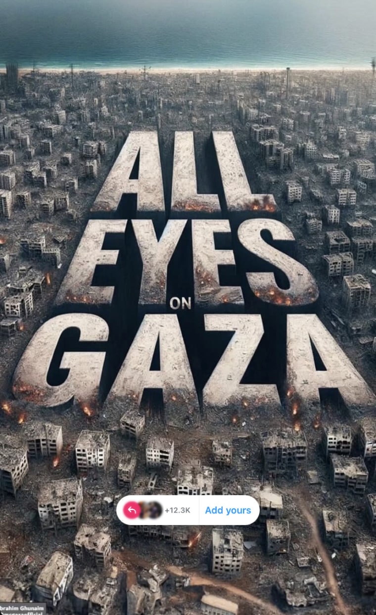 Viral ‘All Eyes on Rafah’ image inspires wave of AI-generated Instagram ...