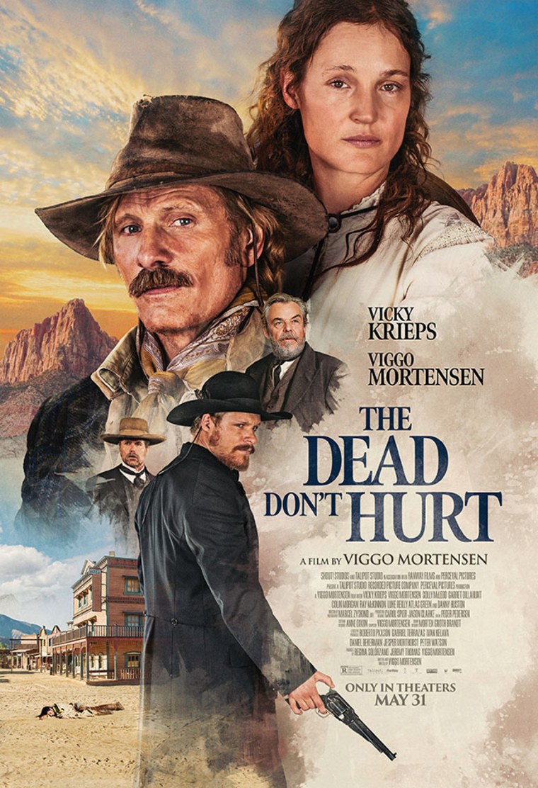In the new Western, "The Dead Don't Hurt," Academy-Award nominee Viggo Mortensen plays Danish immigrant Holger Olsen who falls in love with French-Canadian pioneer Vivienne Le Coudy at the start of the Civil War.