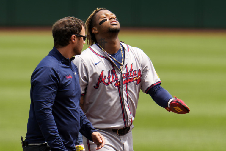 Braves star Ronald Acuña Jr. to miss the rest of the season after tearing  his left ACL