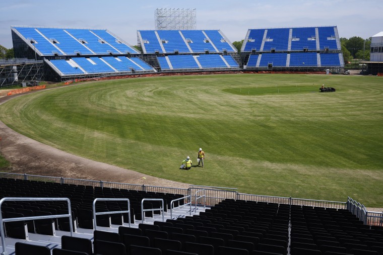 As the U.S. prepares to host its first Cricket World Cup across three states next month, a temporary stadium is rising in the NYC suburbs where the English sport has found fertile ground among waves of Caribbean and South Asian immigration.