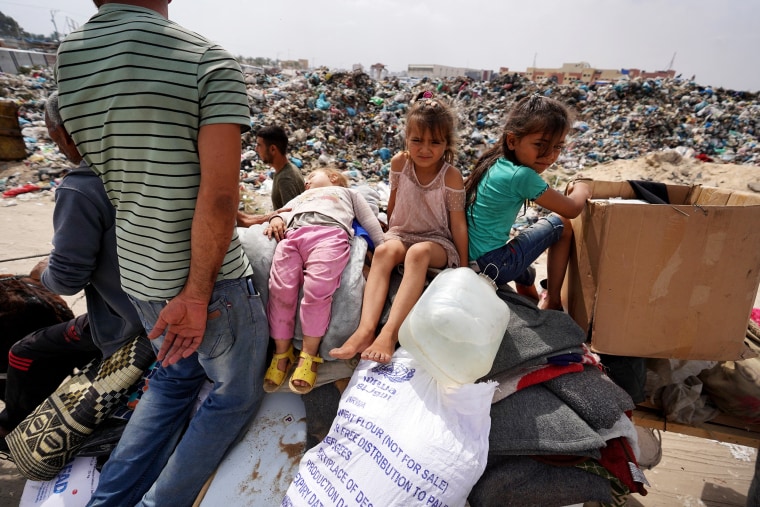 Israel again bombarded Gaza's far-southern Rafah area on May 28 despite a global storm of outrage over a strike that set ablaze a crowded tent city the previous day.