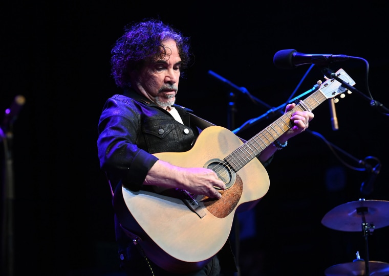 John Oates performs onstage during An Acoustic Evening of Songs and Stories at Buckhead Theatre.